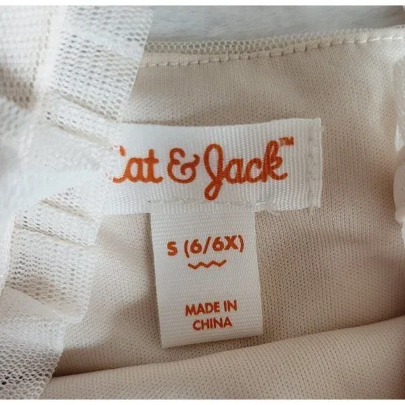 Cat & Jack, Girls' Floral Dress, 3KIDJ-V - Picture 5 of 5